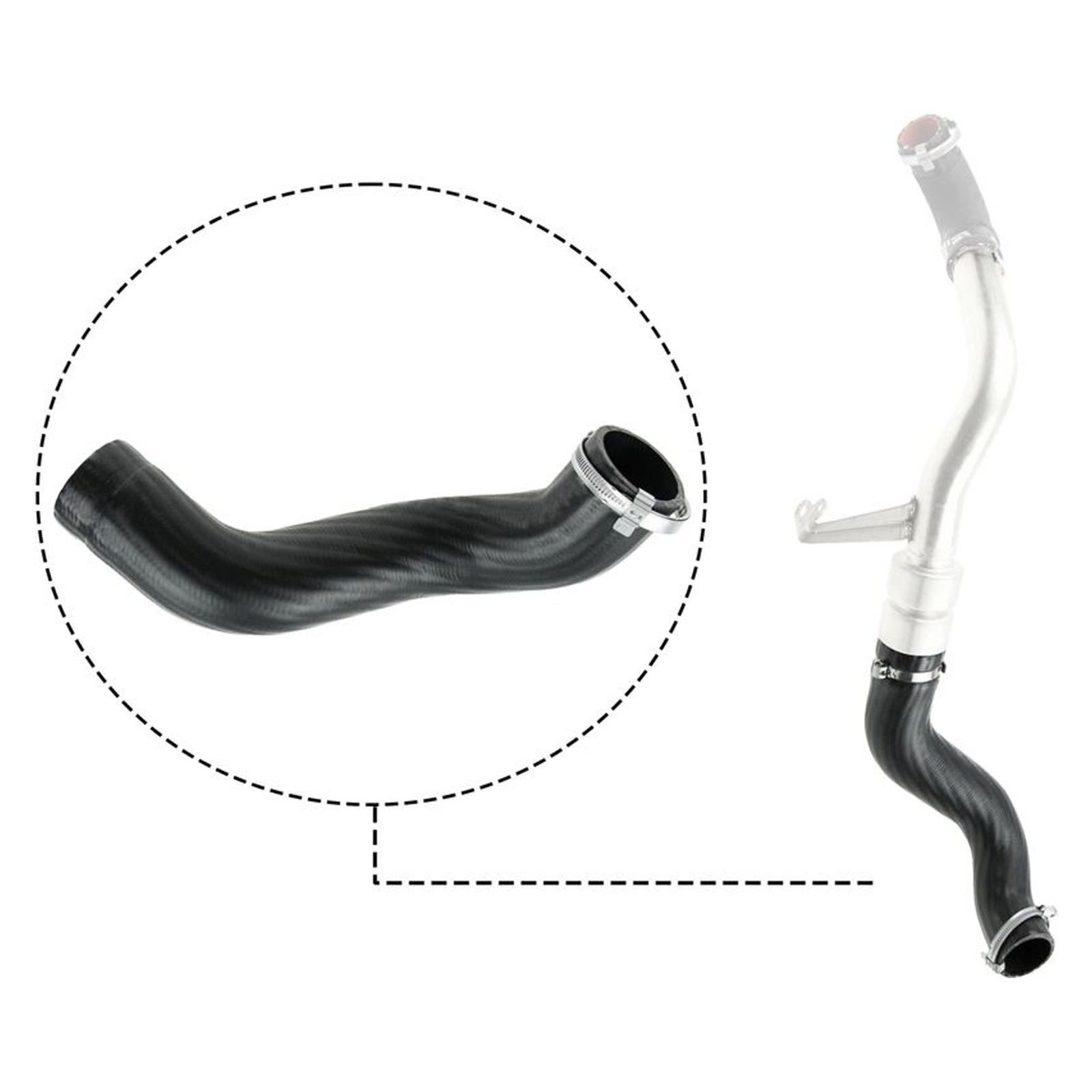 GATES 09-0660 Charger Air Hose for FORD - Image 10
