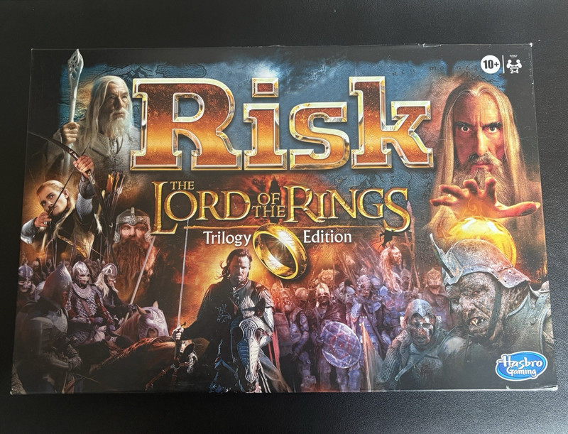 RISK Lord of the Rings Trilogy Edition Board Game BRAND NEW FACTORY SEALED LOTR