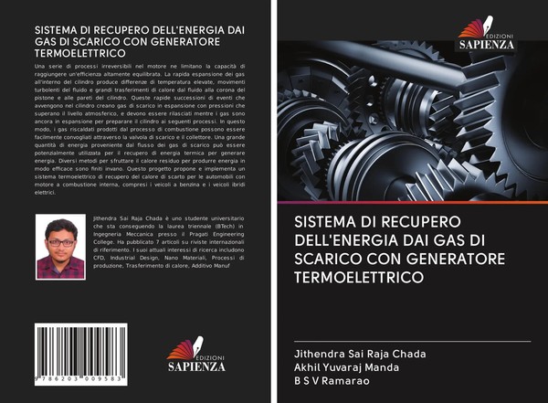 Sistema DI Recupero Dell'energia DAI GAS DI Scarico CON Generatore...-image