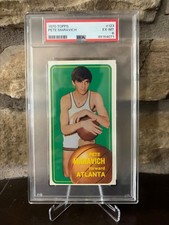 1970-71 Topps Basketball #123 Pete Maravich Atlanta RC Rookie HOF PSA 6 EX-MT