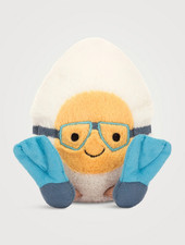 JELLYCAT Amuseables Egg Scuba Plush Toy Durab...