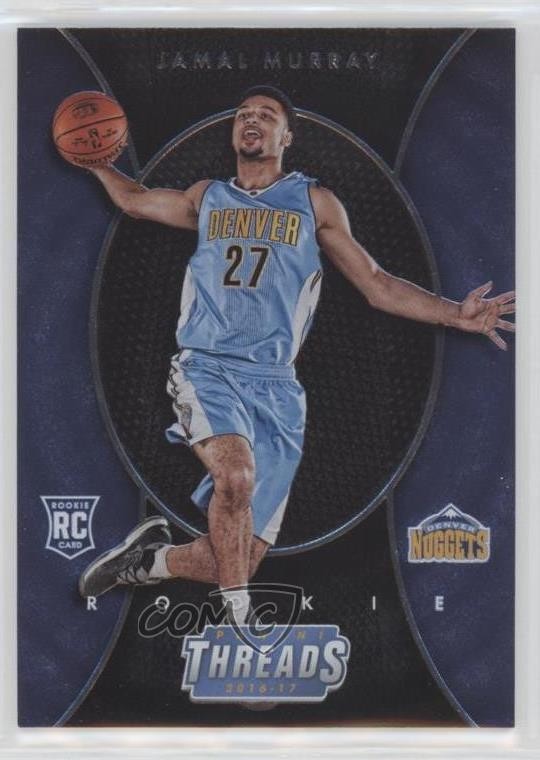 2016-17 Panini Threads Micro Etch Rookies Jamal Murray #266 Rookie RC
