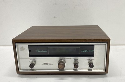Pioneer Reverberation Amplifier Wood Finish Reverb Audio Processor