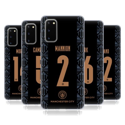 MAN CITY FC 2020/21 WOMEN'S AWAY KIT GROUP 2 SOFT GEL CASE FOR SAMSUNG PHONES 1