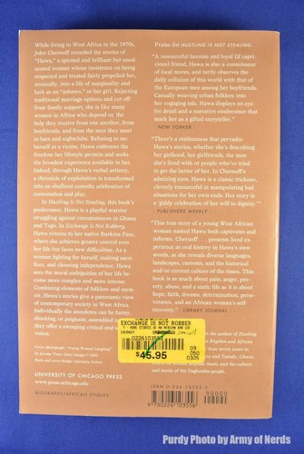 EXCHANGE IS NOT ROBBERY John Chernoff WEST AFRICAN BAR GIRL STORIES Book Africa - Picture 2 of 12