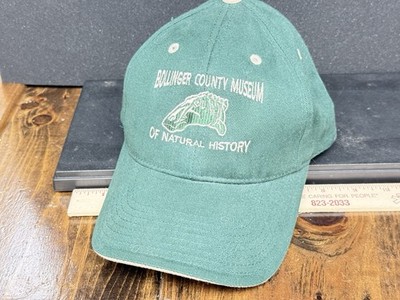 Baseball style cap Dinosaur theme from Bollinger County Museu,