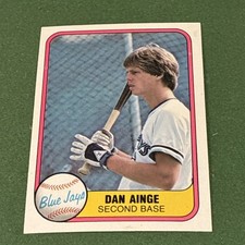 1981 Fleer - Danny Ainge #418 Dan On Card (RC) Ungraded NM/MT