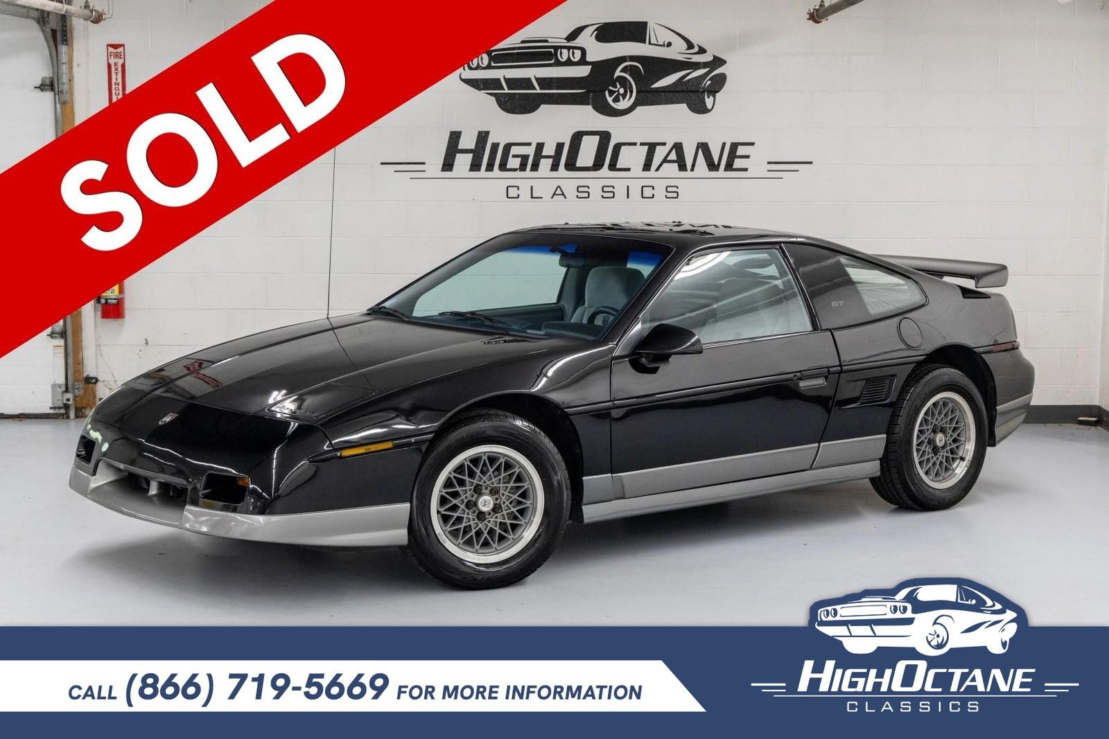 1986 Pontiac Fiero for sale in Auburn Massachusetts
