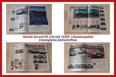 Honda Accord EX 2.0i mit 122PS  Literaturpaket - 4 komplette Zeitschriften