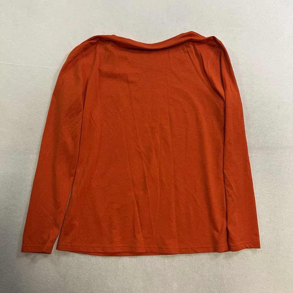 Nike Cal State Fullerton Long Sleeve Shirt Dri Fit Men's Size Medium Orange - Image 2 of 4