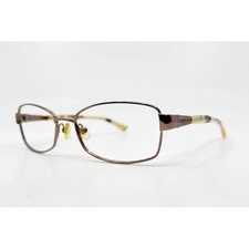 Liz Claiborne L610 Eyeglasses Bronze Metal Rectangular Frames 53-16-130 ORX3