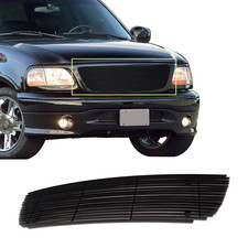 Front Black Grille Insert For 1999-2003 Ford F150lightningharley Davidson