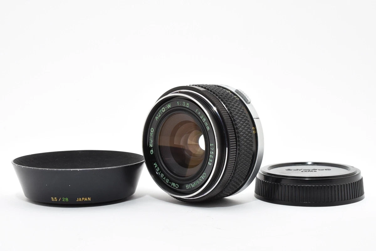 F/3.5 Camera Lenses Olympus Zuiko 28mm Focal for sale | eBay