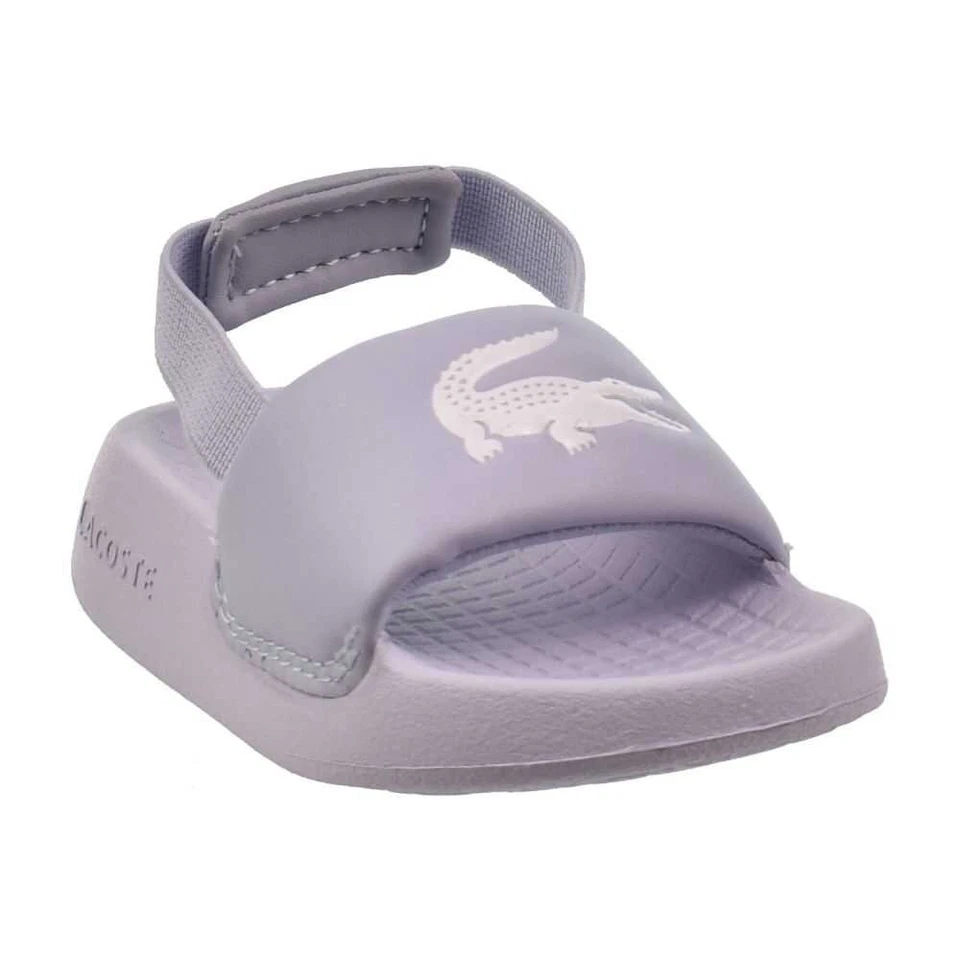 Sandalias para niños pequeños Lacoste Serve 1.0 azul claro/blanco 747CUI0002-2K7 Foto 2 de 4