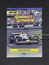 2025 Topps Chrome Formula 1 F1 ISACK HADJAR Speed Wheels Rookie RC #75-VCARB
