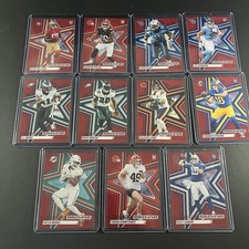 2025 Panini Rookies & Stars Lot Of 11 Red Base Caleb Williams, Quinshon Judkins