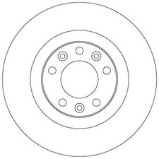 2X TRW Disques de Frein 290mm Plein Arrière Pour Citroën C4 C5 Grand Jumpy