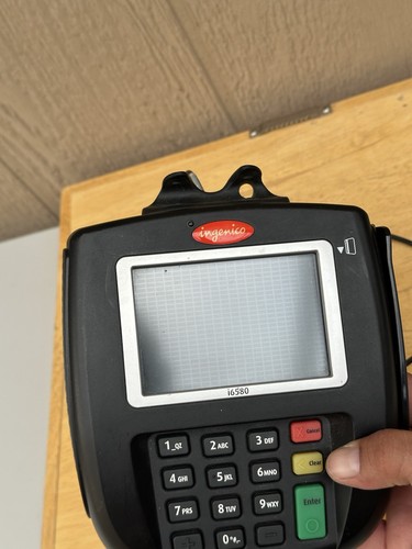 Ingenico i6580 POS Credit Card Terminal with Stylus No AC Adapter Not Tested - Picture 12 of 12