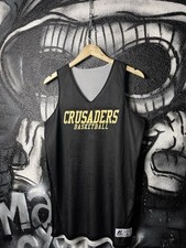 Russell Athletic Crusaders Y2K Reversible Basketball Jersey Men’s Size Large