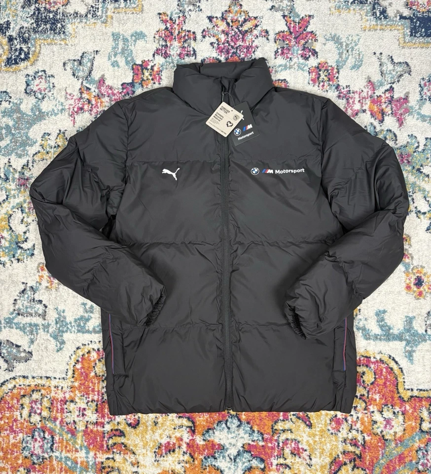 Chaqueta acolchada negra para hombre Puma BMW Motorsport talla M Foto 4 de 4