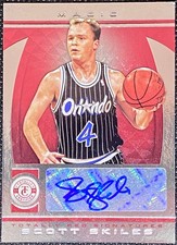 2013-14 Panini Totally Certified #81 Scott Skiles Red Signatures Auto # /99 READ