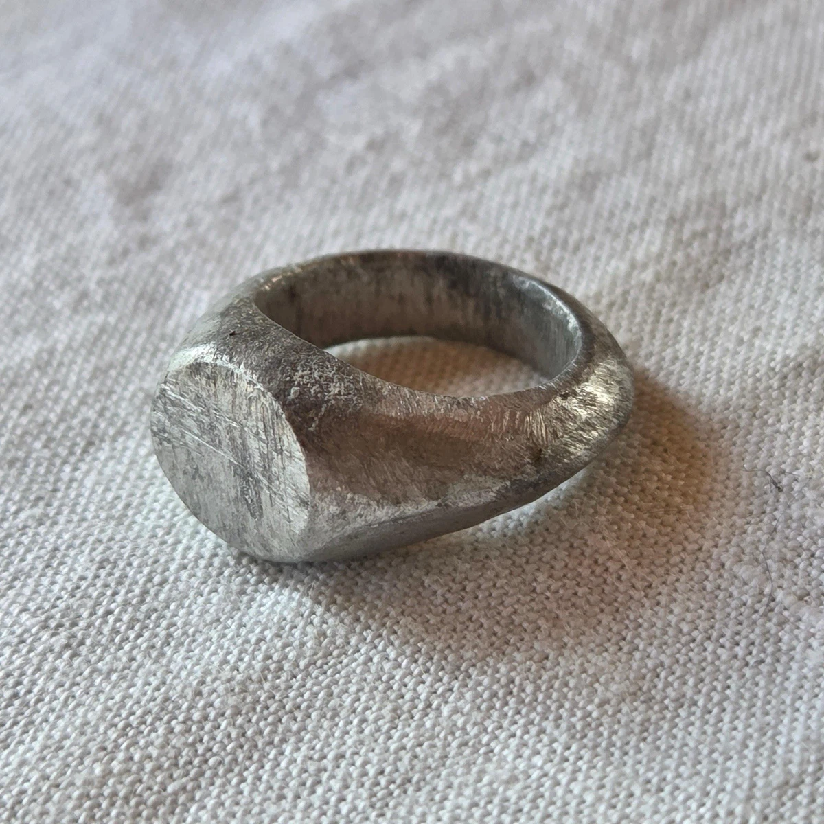 Bague De Poilu WW1 1914-1918 - Fantaisie En Cuivre/laiton - Occasion (objet Porté)
