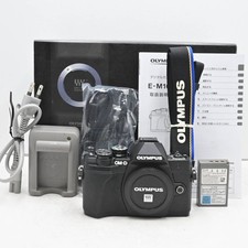 Shutter count1311 OM SYSTEM OLYMPUS OM-D E-M10 Mark III Camera Body Black 