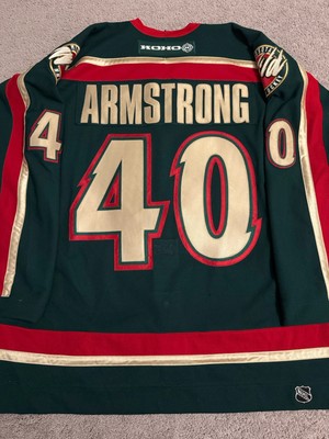 Game Worn Inaugural 2000 Armstrong Minnesota Wild Used Koho Jersey