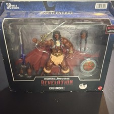 Mattel Masters Of The Universe Revelation King Grayskull Figure Masterverse New