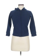 The Children's Place Women Blue Zip Up Hoodie 7