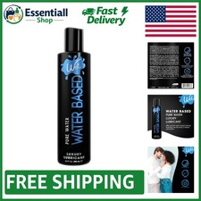 Silky-Smooth Water-Based Personal Lubricant 9 Fl Oz pH-Balanced USA Made
