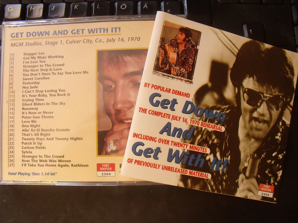 Elvis 1970 Rehearsal: Get down and Get.... (No FTD) rare CD