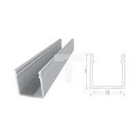 LED OberfläChenprofil Roh 16X16Mm 2010Mm AL12-GLS3-RW-2020