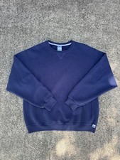 Russel Navy blue crewneck sweatshirt size large
