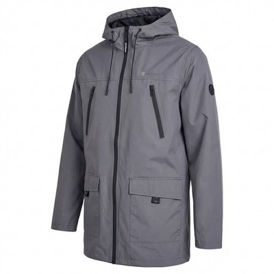 Lambretta Terrace Waterproof Herren Parka Casual Jacke grau neu