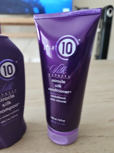 It s a 10 Silk Express Miracle Silk shampoo and conditioner Brand New - Picture 3 of 10