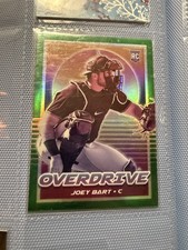2021 Panini Chronicles - Overdrive Joey Bart #4 Green /75 (RC)