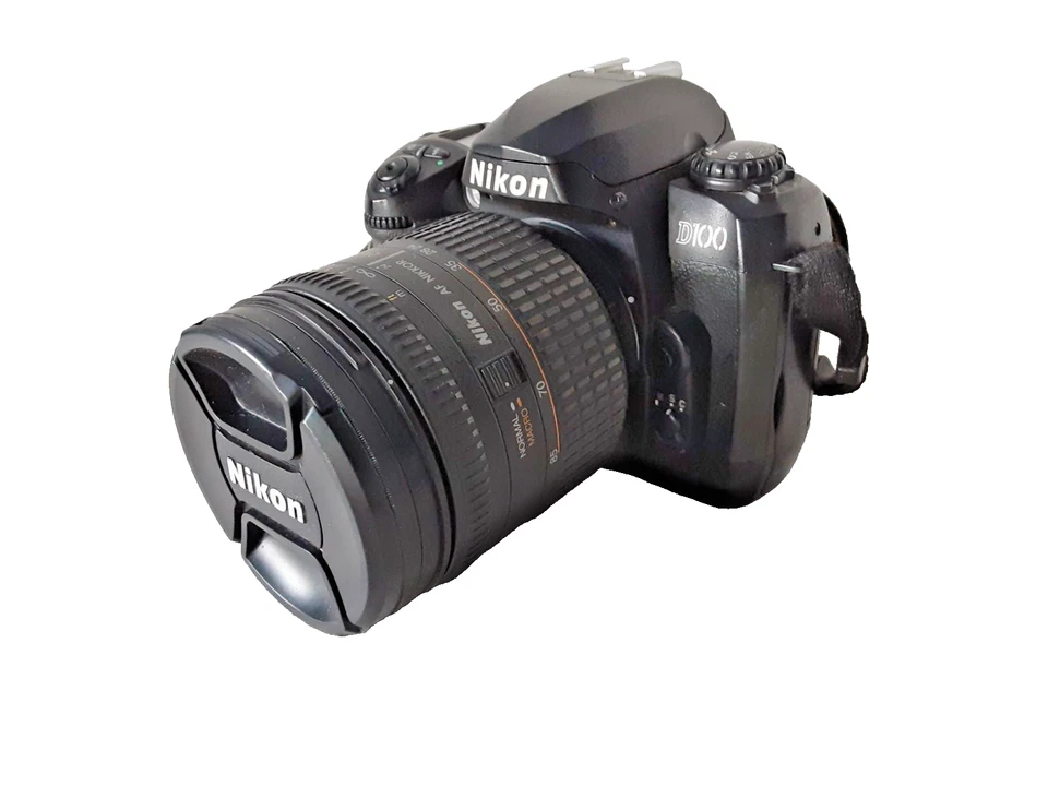 Cámara digital Nikon D100 6,1 MP 24-85 mm lente SLR con bolsa y cargador - SIN PROBAR Foto 4 de 4