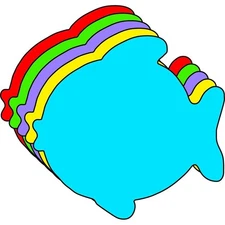 Creative Shapes Cut-Outs Fish Small
