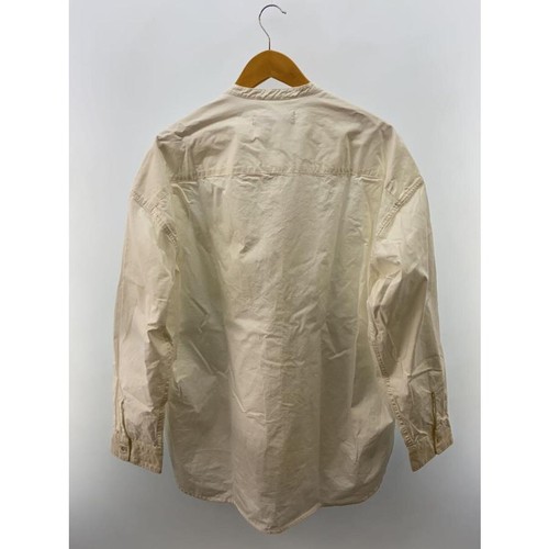 MIHARA YASUHIRO Long Sleeve Shirt 44 Cotton White Solid Japan - Picture 2 of 5