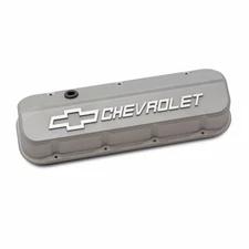 PROFORM Slant Edge Valve Covers BBC Cast Gray Crinkle 141-872