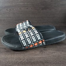 Nike Benassi JDI Men's Size 12 Print Just Do It Sport Slides Sandals 631261-016