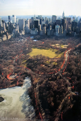 JAVACHEFF CHRISTO The Gates Project, Photo #25 30'' x 20'' Poster 2005 Contemporar