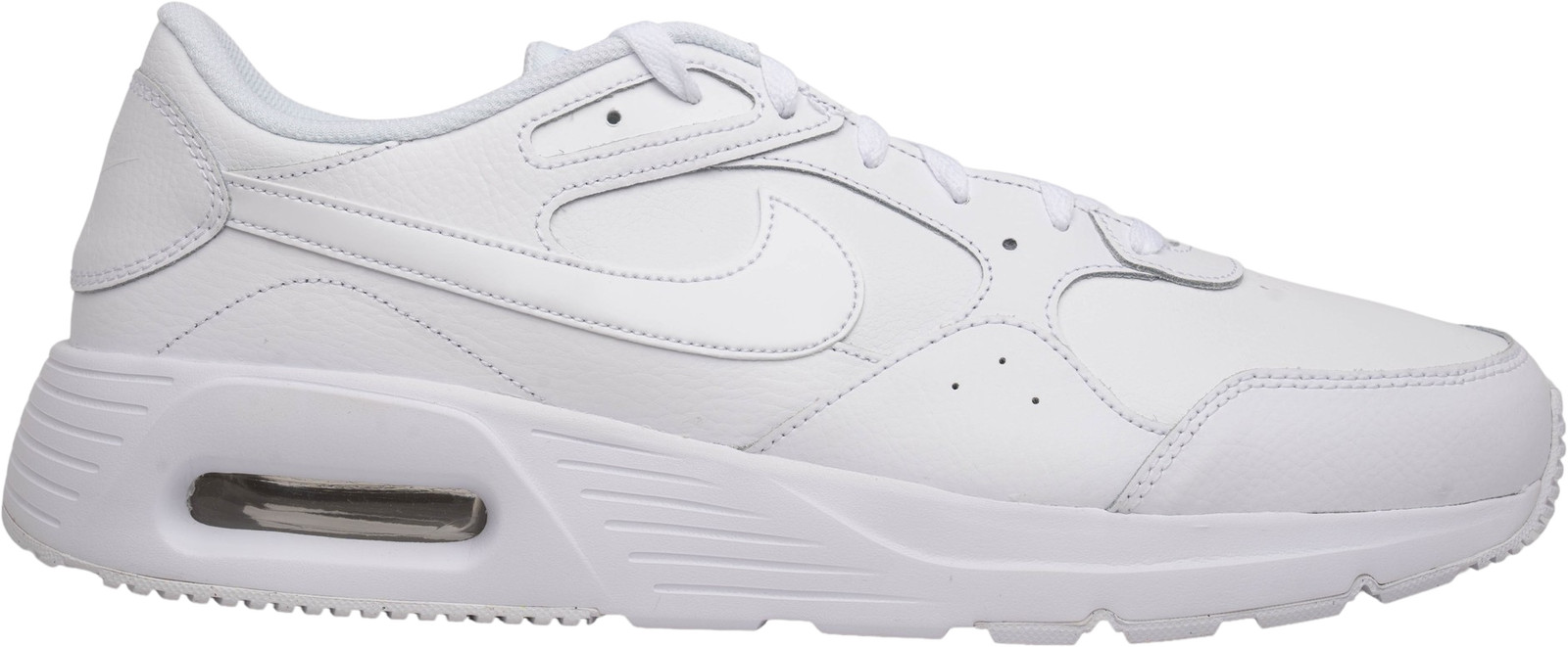 Men’s Nike Air Max SC Leather Triple White Shoes Men’s Size‎ 8 Nike Men main image 3