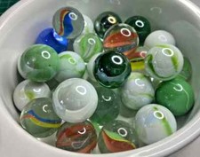 COLLECTORS LARGE SHOOTER MARBLES 1" 25mm in ASSORTED COLOURS * YOU CHOOSE