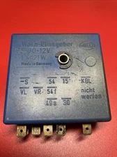 Volkswagen VW  HELLA Turn Signal Relay 12V 21W , 211953227A  ,9 Pin Flasher