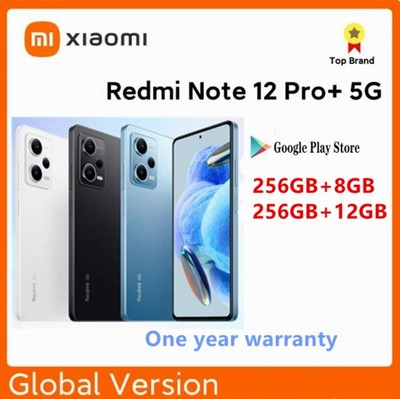 Brand New Xiaomi Redmi Note 12 Pro+ 5G 256GB Unlocked Android Global Smartphone