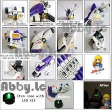 for MG 1/100 RX-93 v2 Hi Nu v ver ka JAOParts Metal Detail Up Add-on Parts Set