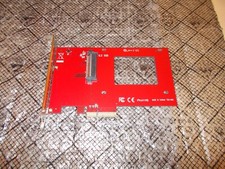 StarTech PEX4SFF8639 U.2 to PCIe 4.0 PCI-E X4 Adapter Card SATA 2.5" SSD