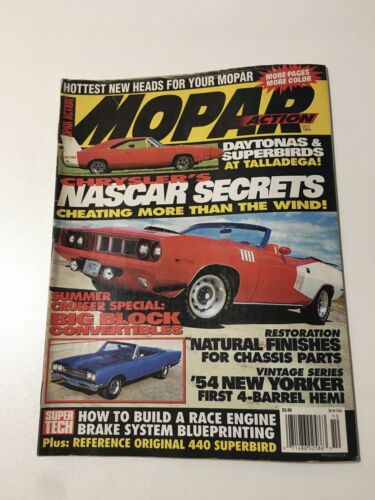Mopar Action October 1994 Magazine Back Issue Vintage